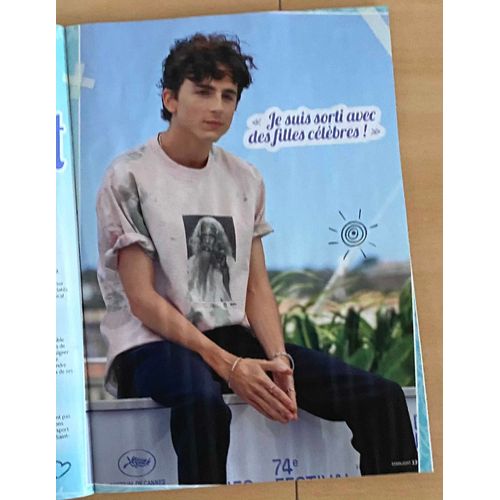 Poster A4 Thimotée Chalamet
