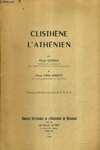 Clisthene L'athenien.