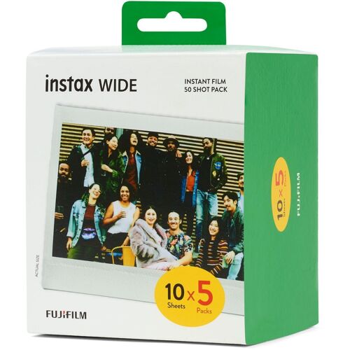 Papier photo instantané Fujifilm Film Instax Wide 50 shots
