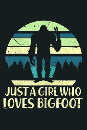 Bigfoot Rides A Mountain Bike Funny Vintage Retro Sasquatch: Notebook Planner - 6x9 Inch Daily Planner Journal, To Do List Notebook, Daily Organizer, 114 Pages