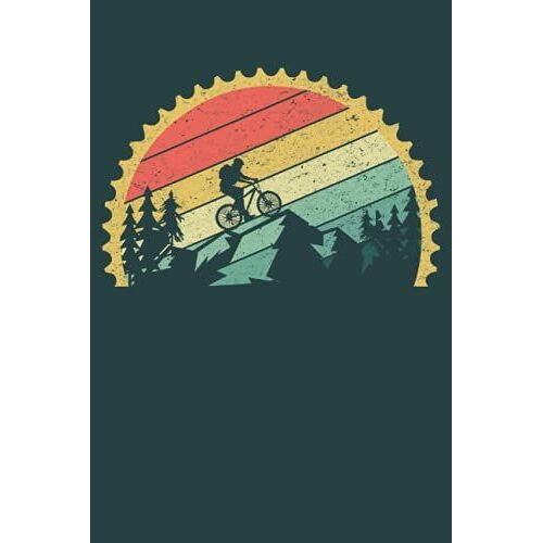 Mountain Bike Rad Fahrrad Mtb Outdoor Downhill: Notizbuch Zum Aufschreiben Der Erlebnisse, Gedanken Und Ideen Und Strecken Oder Vieles Mehr. 100 Linierte Seiten 6x9