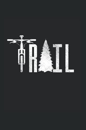 Mountainbike Trail Downhill Bicycle Cyclist Mtb Biker: 6x9 Notebook
