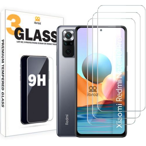 Protège Écran Ibroz Xiaomi Redmi Note 10 Pro Verre Trem