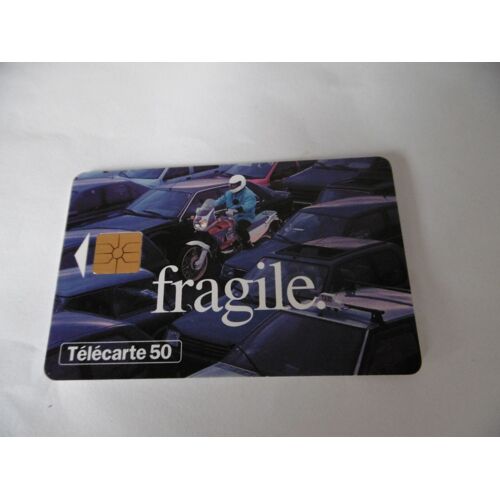 Carte Téléphone - Sécurité Routière - Fragile - 08/95 - 50 U