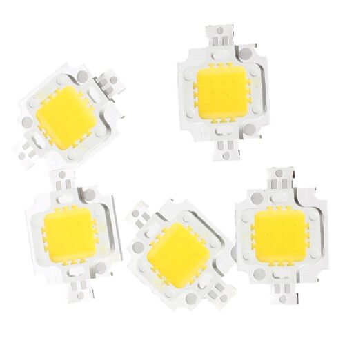 Ampoule Led Ic Blanc Chaud, 5 Pièces, 10w 3200k 800lm 9 - 12v