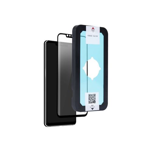 Bigben Connected Force Glass - Protection D'écran Pour Téléphone Portable - Verre - Couleur De Cadre Noir - Pour Huawei Mate 20 Pro