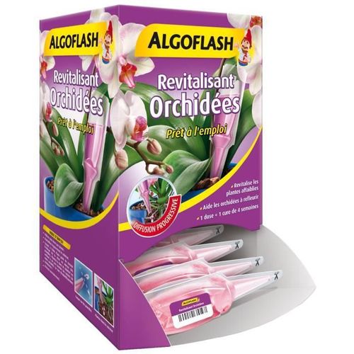 Algoflash - Engrais Revitalisant Orchidées Monodose 30ml