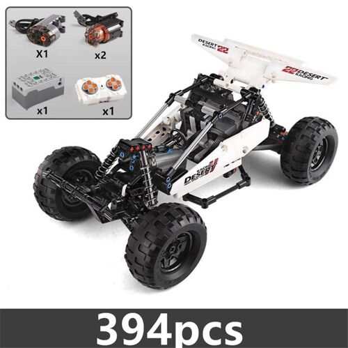Sans Boîte - Voiture Rc De Course Dans Le Désert Pour Enfants, 394 Pièces, Blocs De Construction Électriques, Véhicule, Briques, Application, Programme Technique, Télécommande, Jouets, Cadeaux Pour Garçons