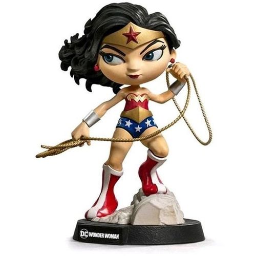 Figurine - Iron Studios - Mini Co. Deluxe - Dc Comics : Wonder Woman - Pvc - 13 Cm