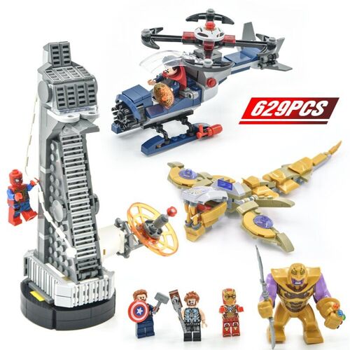 Sans Boîte - Bloc De Construction De Film, Idées Techniques, Modèle De Combat De Héros Expert, Assemblage De Briques, Jouets De Déformation Pour Garçons, Cadeaux Holdiay