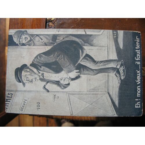 Carte Humoristique Émise En 1916