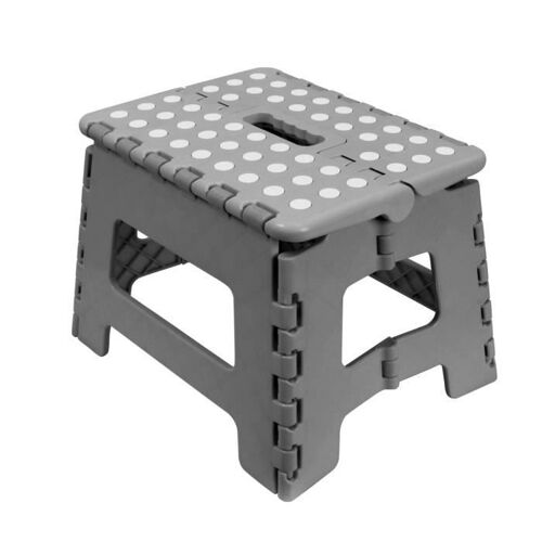 FRANDIS MARCHEPIED PLIABLE 29 x 22 x 22 CM GRIS