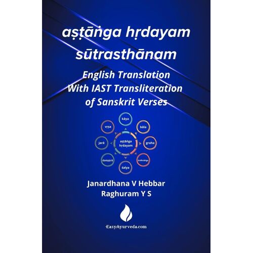 Aga Hdayam Strasthnam : English Translation With Iast Transliteration Of Sanskrit Verses