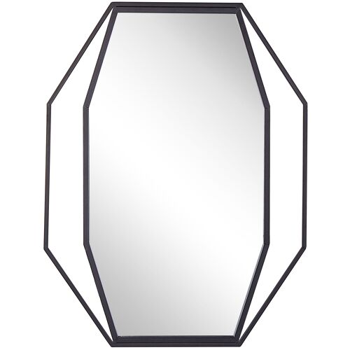 Miroir NIRE Métal Gris graphite