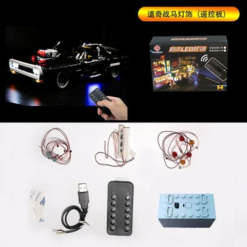 Rc Light (W-42111rc) - Kit D'éclairage Led Pour 42111, Jouets, Blocs De Construction, Modèle D'éclairage, Édition Télécommandée