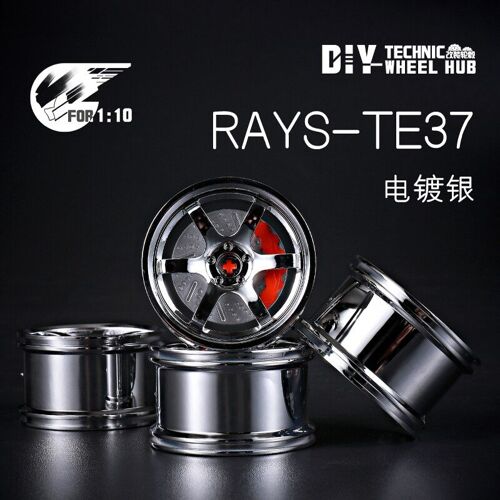 Rays-Te37 1 - Bloc De Construction Moc Cada C61006, Nouvelles Roues De Haute Technologie 92912 1:10, 55x33mm, 911, Bricolage