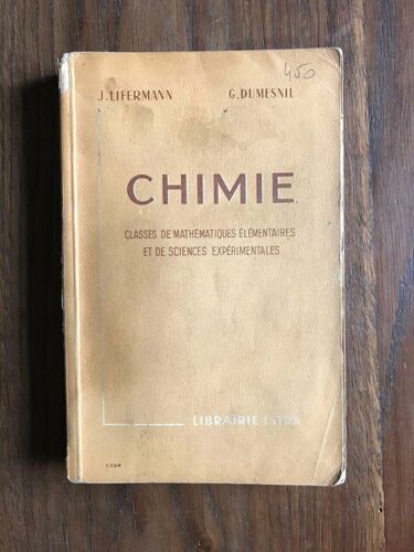 Chimie Classes De Mathematiques Élémentaires Et De Sciences Experimentales