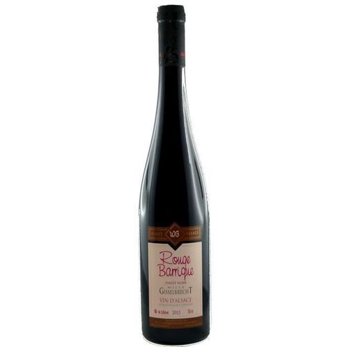 Gisselbrecht Rouge Barrique 2017 Alsace Pinot Noir - Vin Rouge D'alsace