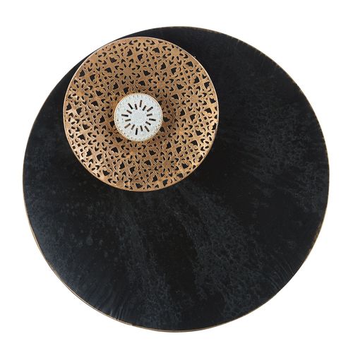 Décoration murale RUBIDIUM Métal Noir