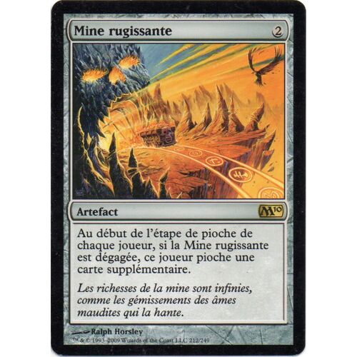 Carte Magic - Mine Rugissante - Magic 2010 212/249