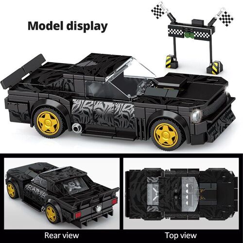 Sans Boîte D'emballage - Voiture De Course Célèbre, Blocs De Construction Moc, Véhicule De Sport Technique, Camion, Briques, Jouets Pour Enfants, Cadeaux Pour Garçons
