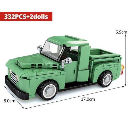 Pas De Boîte Originale - Voiture De Course Célèbre, Blocs De Construction, Véhicule De Sport, Vitesse, Camion Technique, Briques, Jouets Éducatifs Pour Enfants