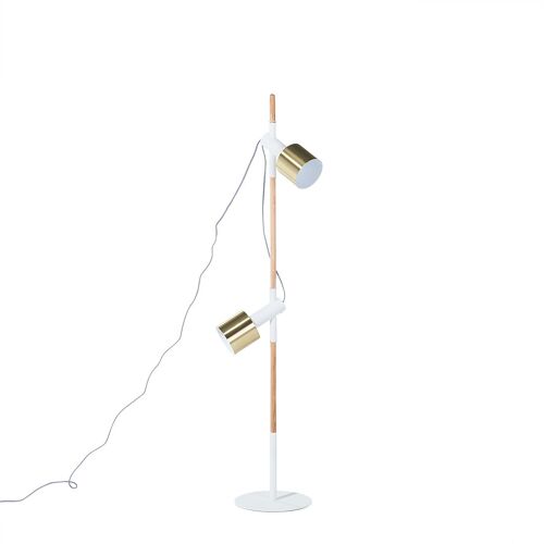 Lampadaire Owens Bois Blanc