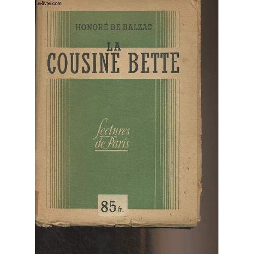 La Cousine Bette - Bibliothèque De Lectures De Paris