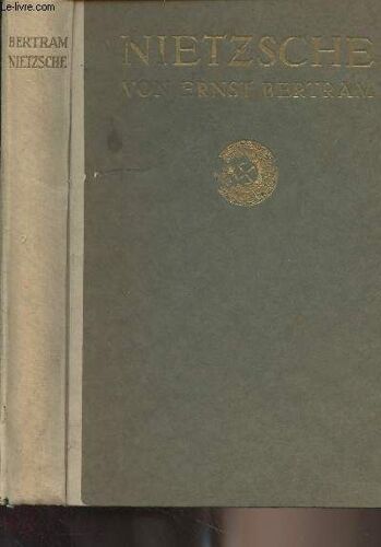 Versuch Einer Mythologie Von Ernst Bertram