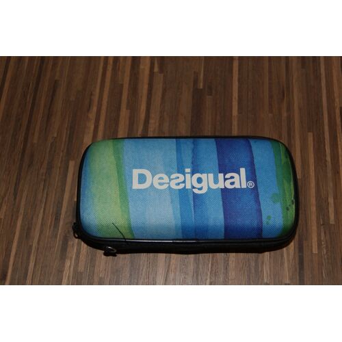 Enceinte portable DÉSIGUAL bleue et verte à piles de longueur 19 cm et de largeur 10 cm
