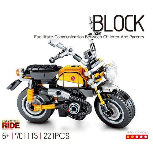 Roussir - Jouet De Collection En Brique Pour Moto, Marque Technique, Kawasaki Ninja Honda Cb750 Cbr 1000 Rr Yamaha Singe Modèle Moc