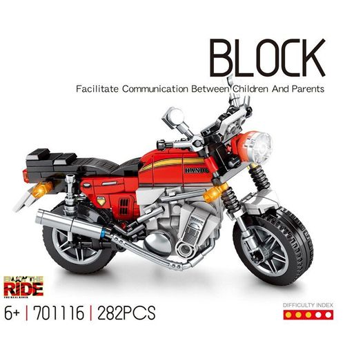 Cb750 - Jouet De Collection En Brique Pour Moto, Marque Technique, Kawasaki Ninja Honda Cb750 Cbr 1000 Rr Yamaha Singe Modèle Moc