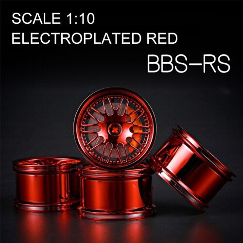 Bbs-Rs-R - Blocs De Construction De Voiture De Haute Technologie Moc, Échelle 1:10 Compatible Avec Moyeu De Roue De Galvanoplastie, Jouet