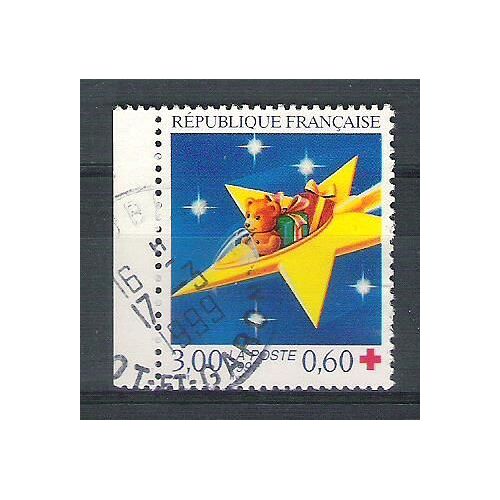 France, 1997, Au Profit De La Croix-Rouge (Fêtes De Fin D'année), N°3122a (Provenant De Carnet), Oblitéré.