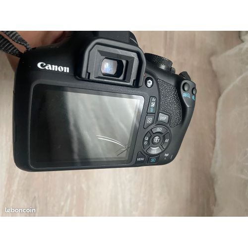 CANON EOS 2000D 24.1 Mpix + Objectif 55-250mm f4-5.6 + Objectif 18-55 f4-5.6 - Noir
