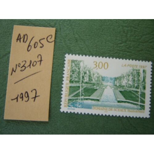 Ad 605 C // Timbre France Neuf 1997*N°3107 "Domaine De Sceaux