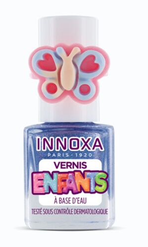 Vernis À Ongles Pour Enfants À Base D'eau – Papillon Bleu Innoxa Bleu