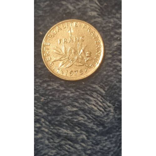 1 Franc Rare De 1975