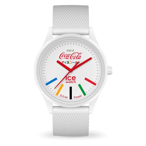 Ice Watch Analogique 'coca Cola×Ice-Watch - Team - White' Blanc Pour Mixte 019619