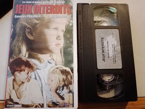 Cassette Vidéo Vhs - Jeux Interdits - Brigitte Fossey