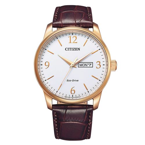 Citizen Montre Marron Analogique Hommes Bm8553-16ae