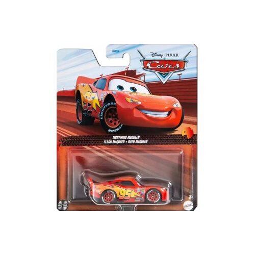 Coffret Voiture Cars : Flash Mcqueen Escapade Routiere - Set Véhicule Miniature Rouge + 1 Carte offerte