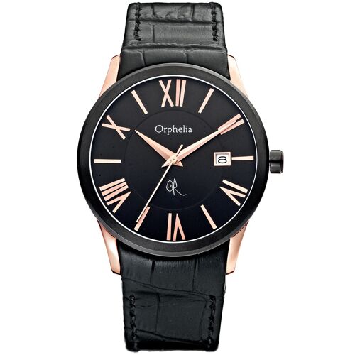 Orphelia Montre Noir Analogique Hommes Mystery 132-6710-44