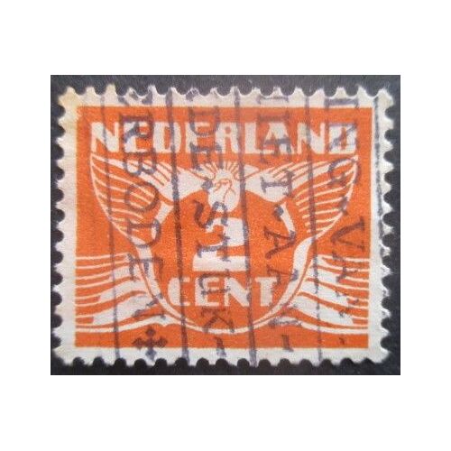 Pays-Bas N°134a Sans Filigrane Dentelé 12,5 Oblitéré