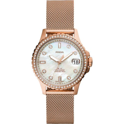 Fossil Montre Ip-Rosé Analogique Femmes Fb-01 Es4999