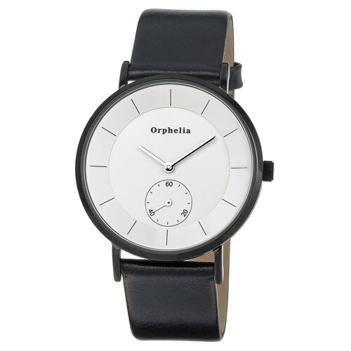 Orphelia Montre Noir Analogique Hommes Piste Noir 122-1710-14