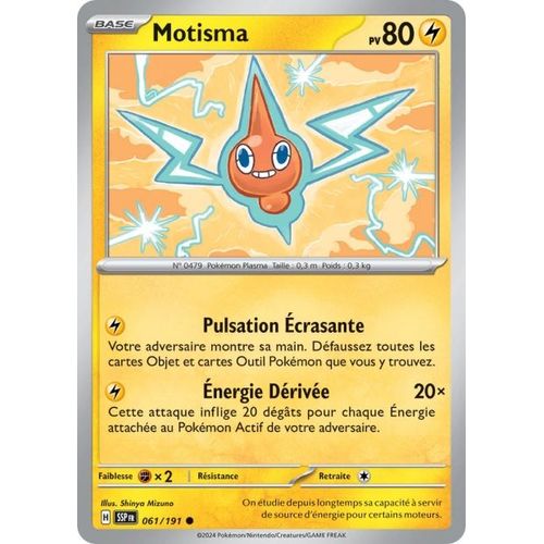 Carte Pokémon - Motisma - 061/191 - Ev8 Etincelles Déferlantes