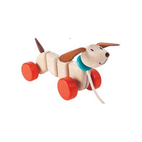 Teck le petit chien à tirer