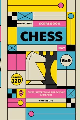 Chess Score Notebook: Track Your Moves & Analyse Your Strategies | Chess Game Record Keeper Book, Perfect Gift For Chess Lovers