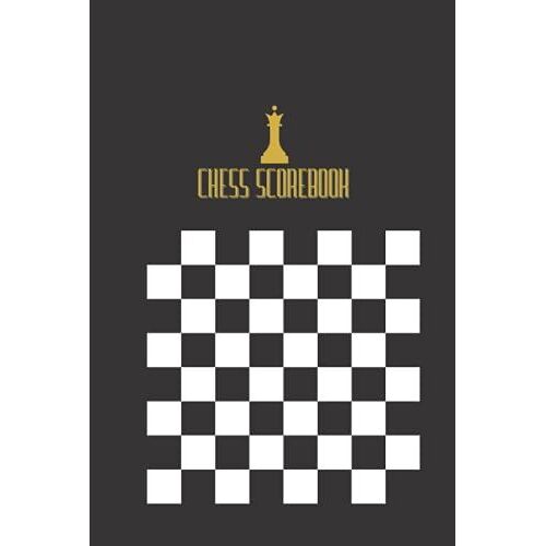 Chess Scorebook: Chess Score Sheet Logbook, Chess Score Notebook, Move Recorder Log, 100+ Games 6x9 Inches